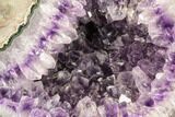 Purple Amethyst Geode - Uruguay #87455-1